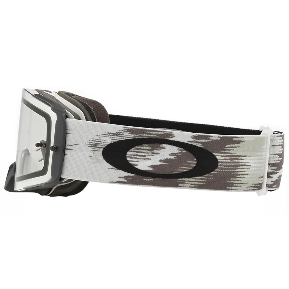 Oakley Front Line MX Goggles Matte White Speed Frame w/Clear Lens Anti Fog