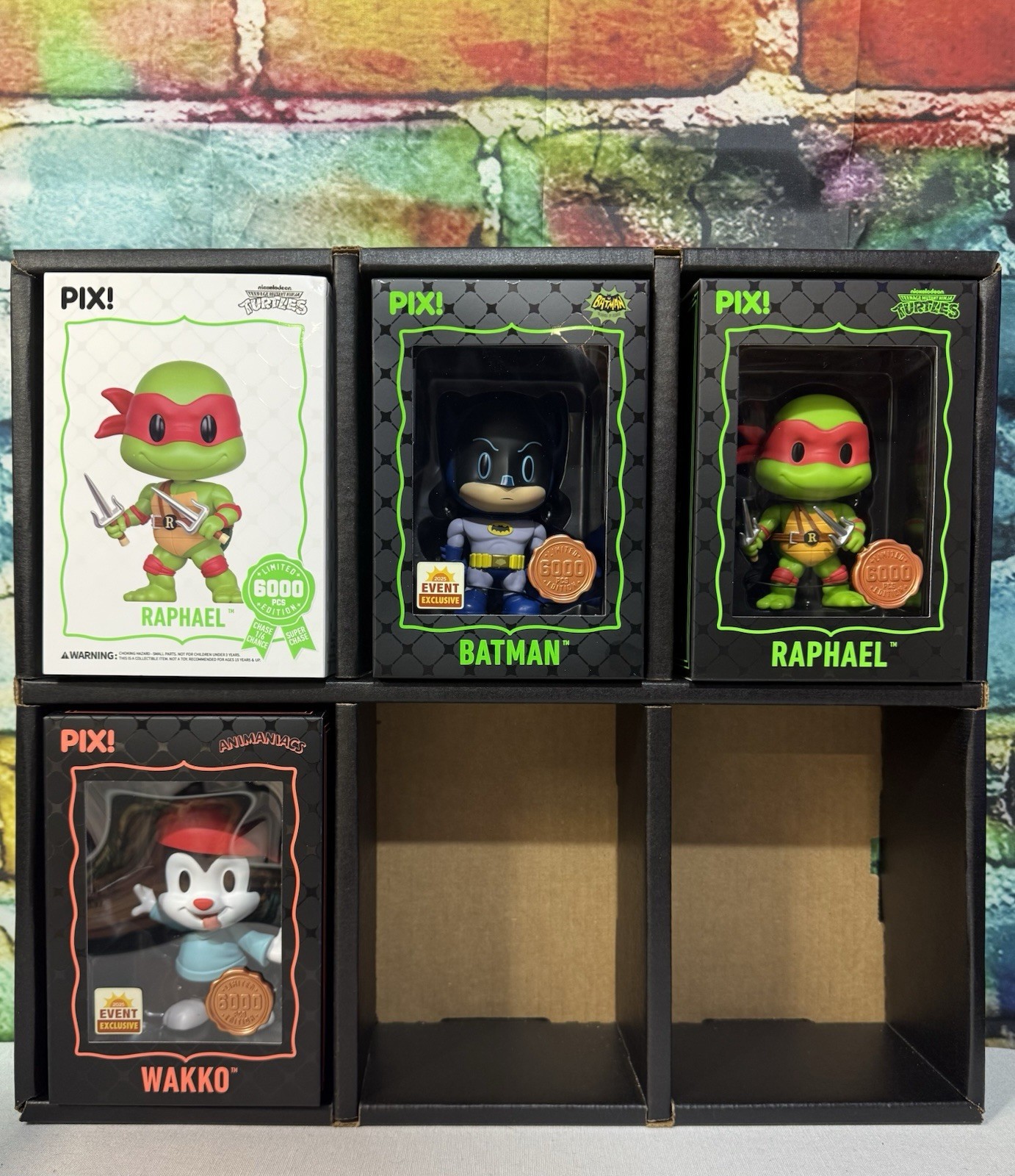 Funko Pop Display shelf Kubbie BLACK. FITS HARD STACKS, ARMOR & THRILLJOY