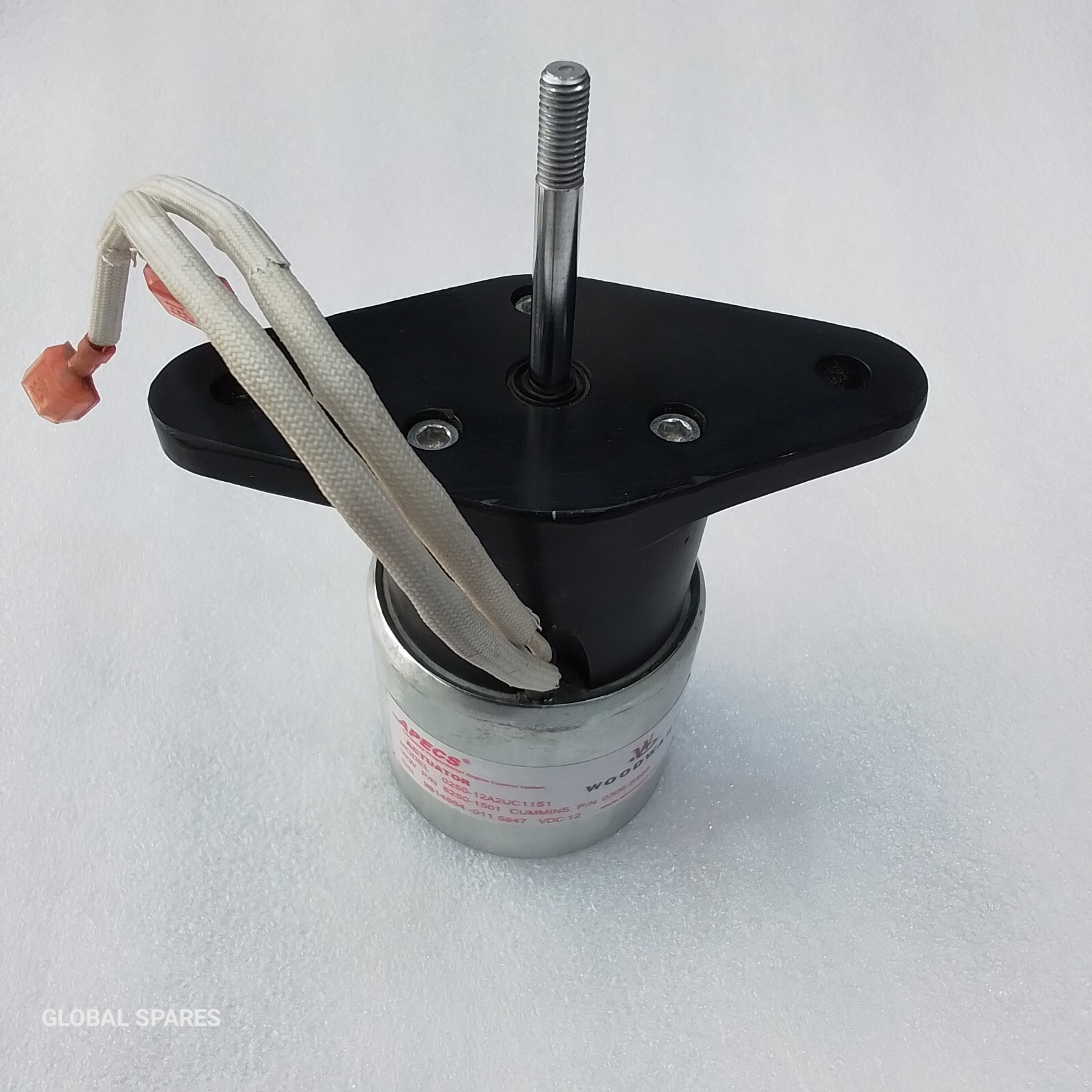 Cummins Stop Solenoid 12v Stop Solenoid valve 8250-1501 for Woodward for Cummins