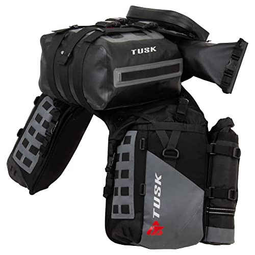 Tusk Highland X2 Rackless Luggage with Small Duffel, Bottle Holder & Heat Shield