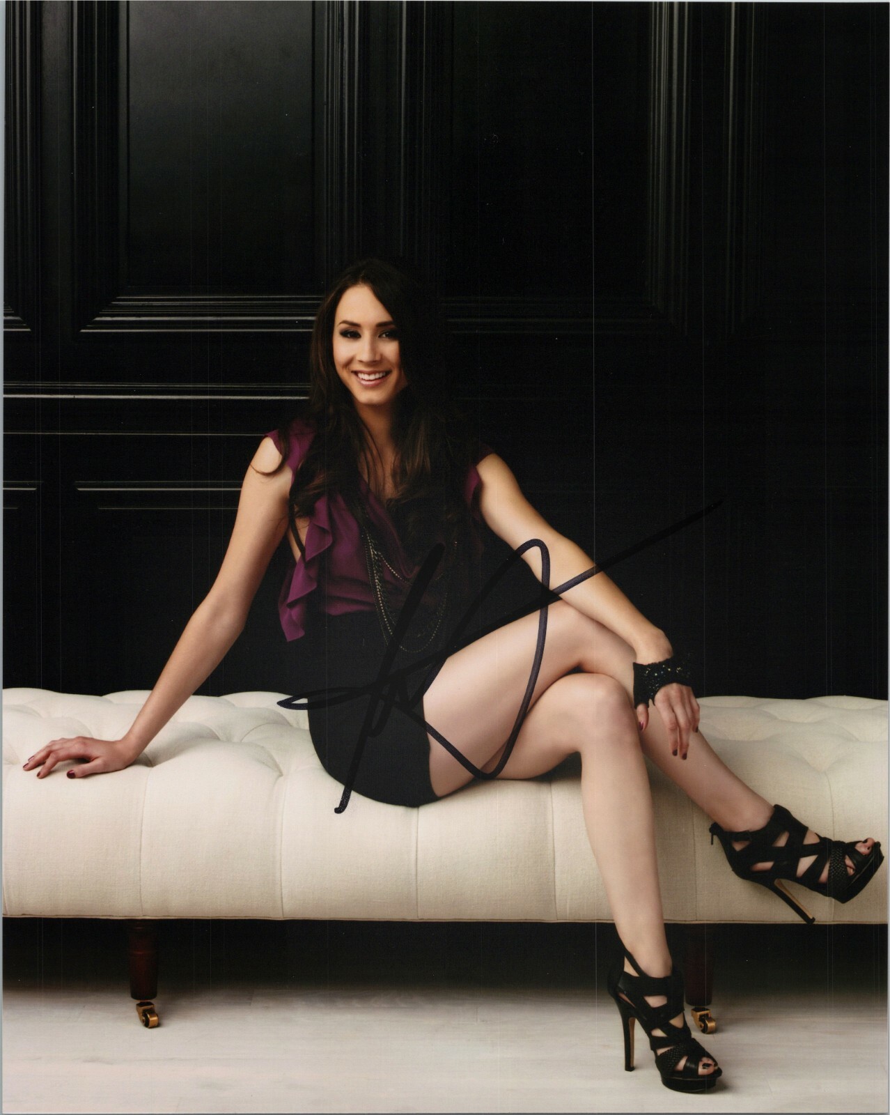 ~~ TROIAN BELLISARIO Authentic Hand-Signed "PRETTY LITTLE LIARS" 8x10 Photo B ~~