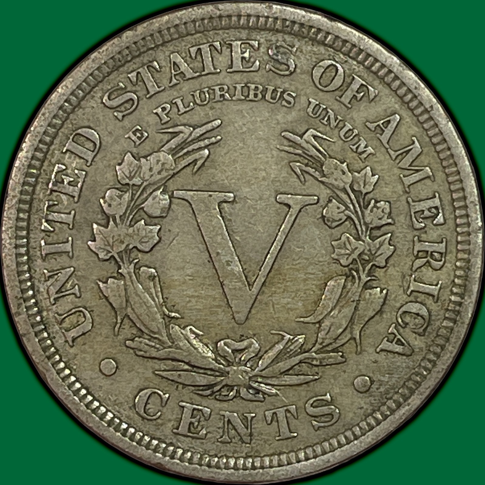 1899 Liberty Head V Nickel Choice Very Fine VF+/XF Coin #37567