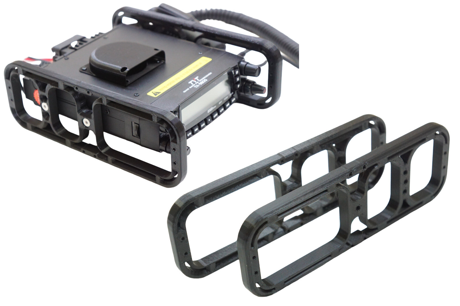 Protector Side Rail Stands Cage for TYT TH-9800 Mobile Radio / Yaesu FT-8900