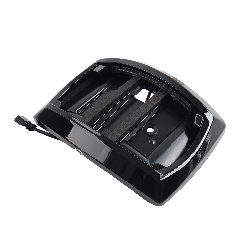 Curved License Plate Frame W/Light Fit Harley Touring Street Road Glide 2023-25