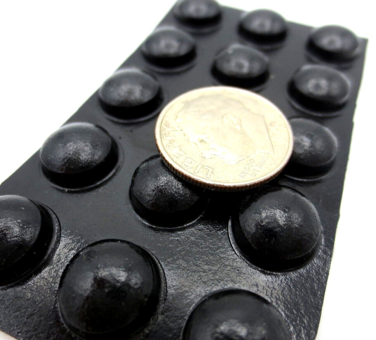 Stick on Rubber Feet for Computer Laptop Electronics Kitchen Appliance 7/16" Pad