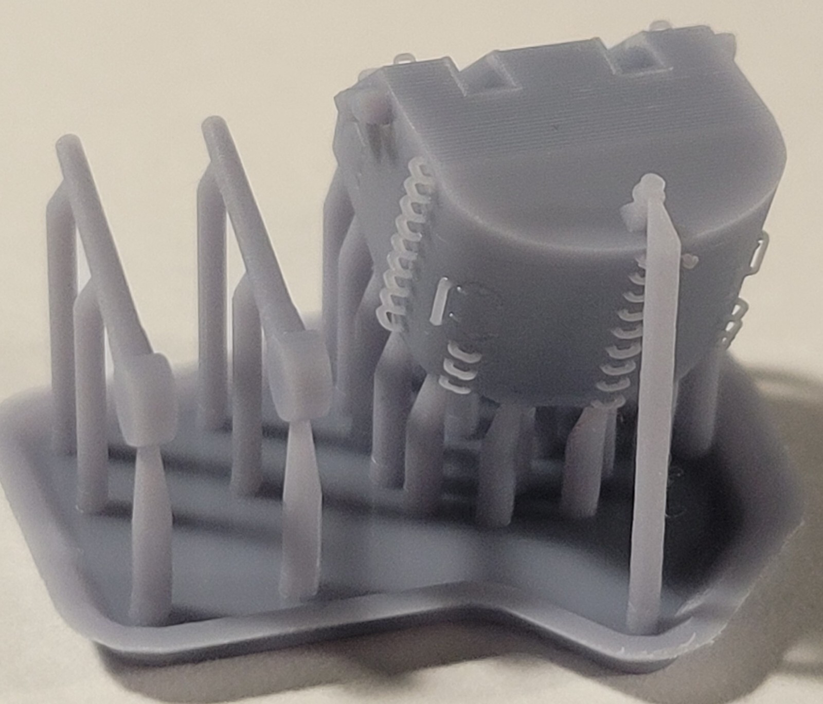 1/350 3D printed 5in Replacement Guns 8pc set for Very Fire Atlanta model kit