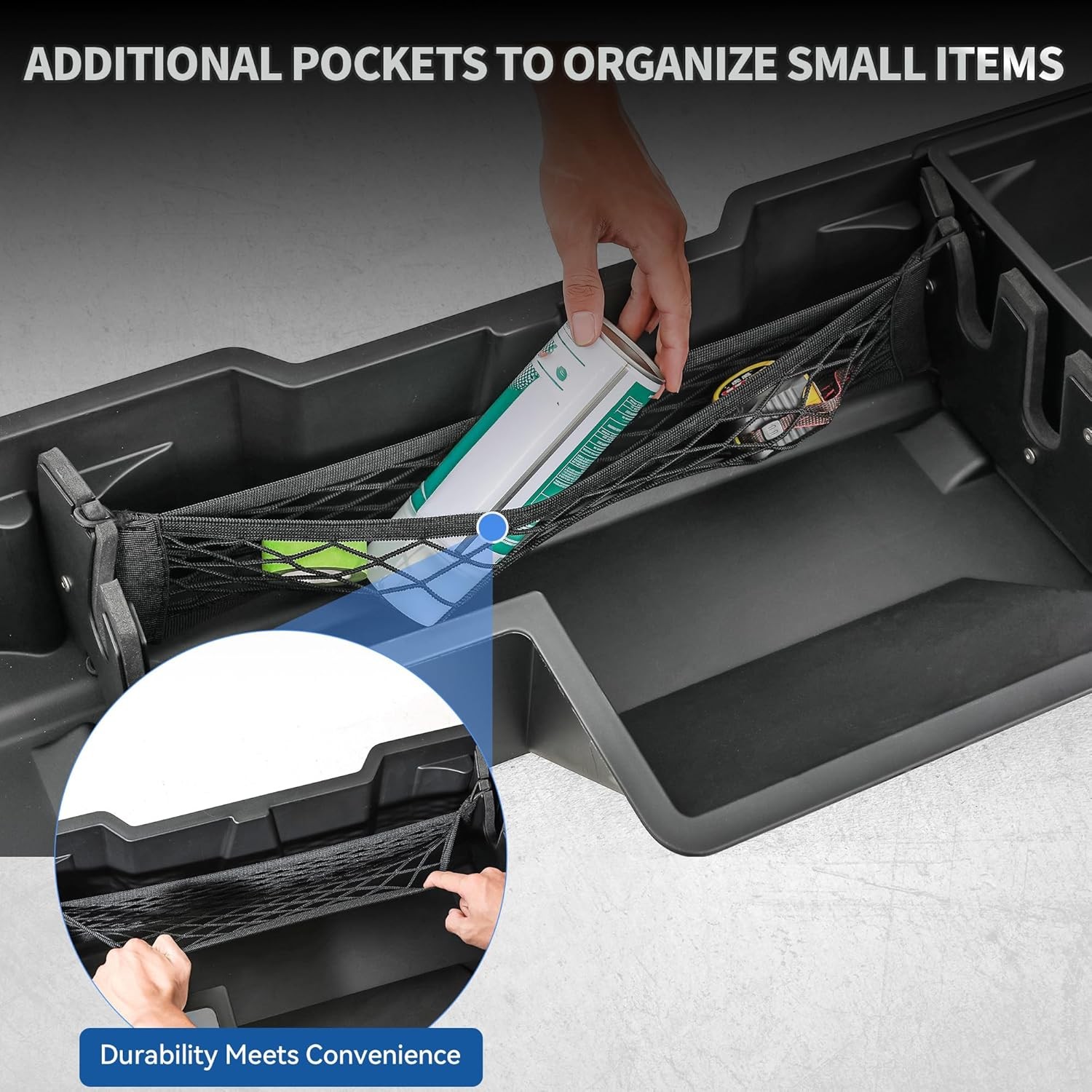 OEDRO Under Seat Storage for 2019-2025 Dodge Ram 1500 Crew Cab New Body Style