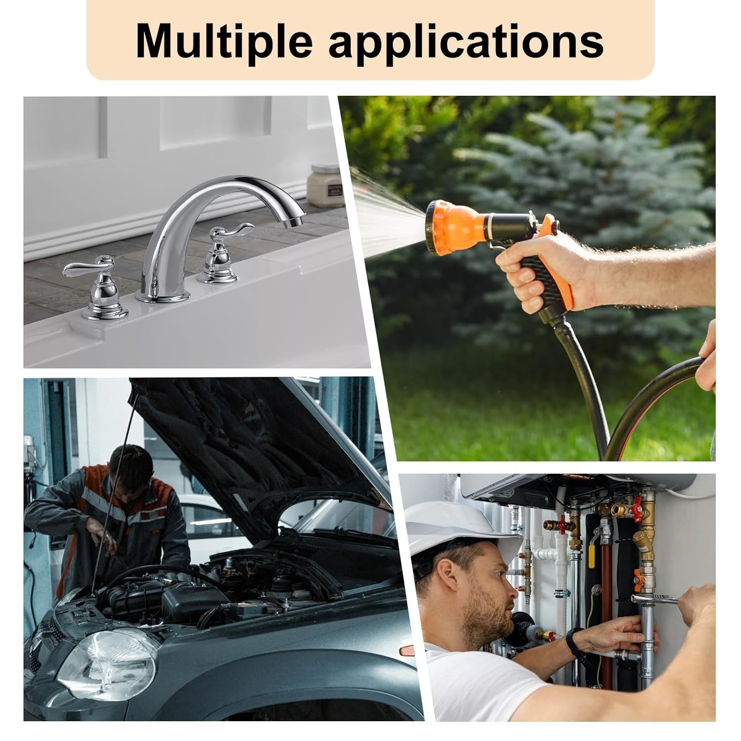 1050PCS O-Ring Assortment Kit | 21 Metric Sizes for Car Repair, Faucet, Air, Gas