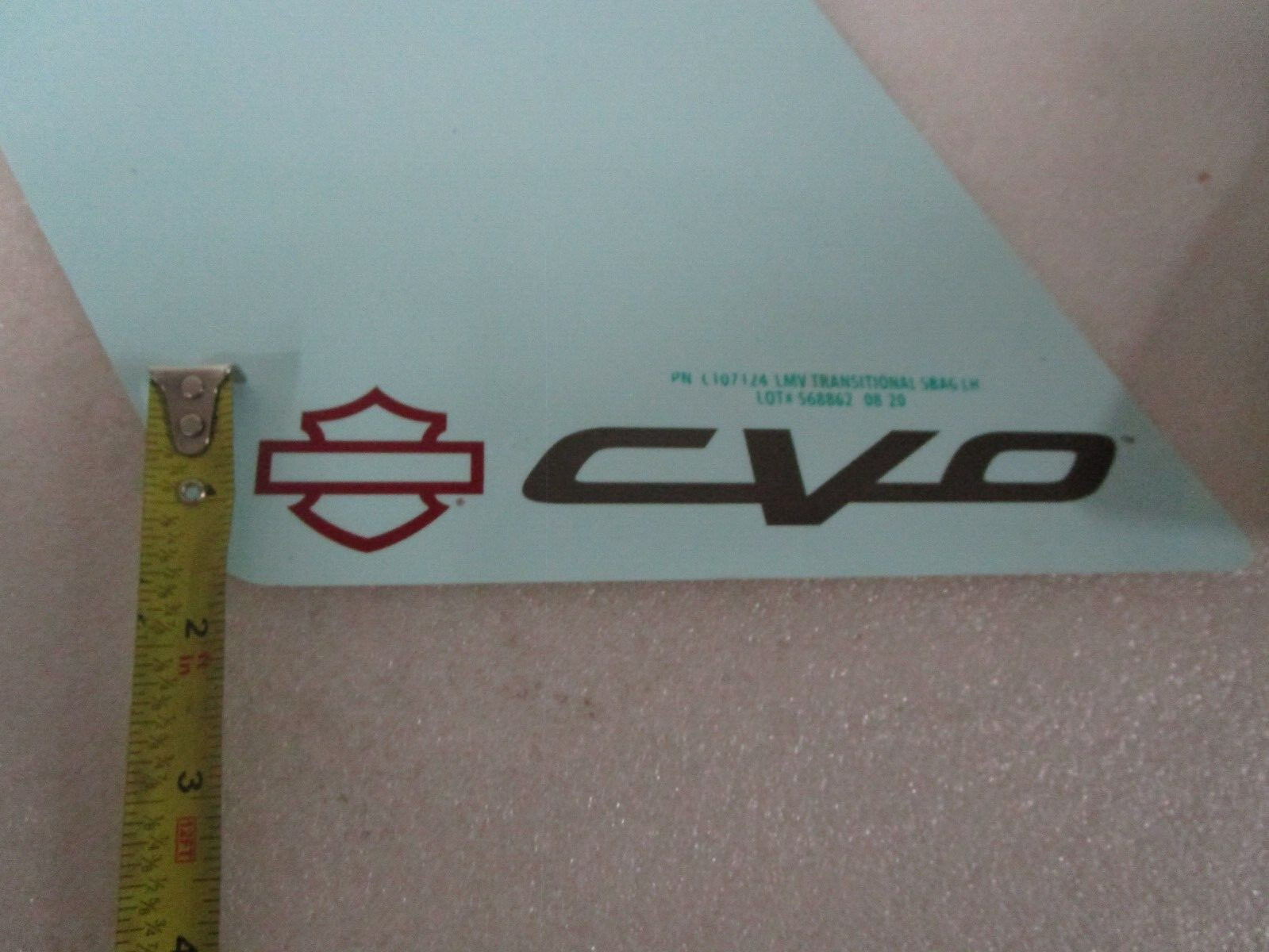 Genuine Harley Davidson Touring CVO Saddlebag Waterslide Decals PAIR