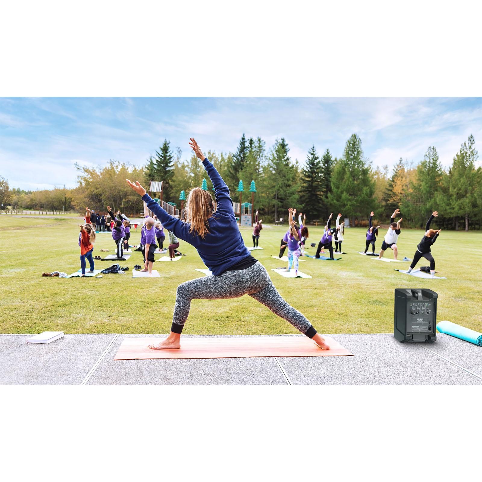 QSC CB10 10" Compact Portable Battery-Powered Loudspeaker System - Open Box Mint