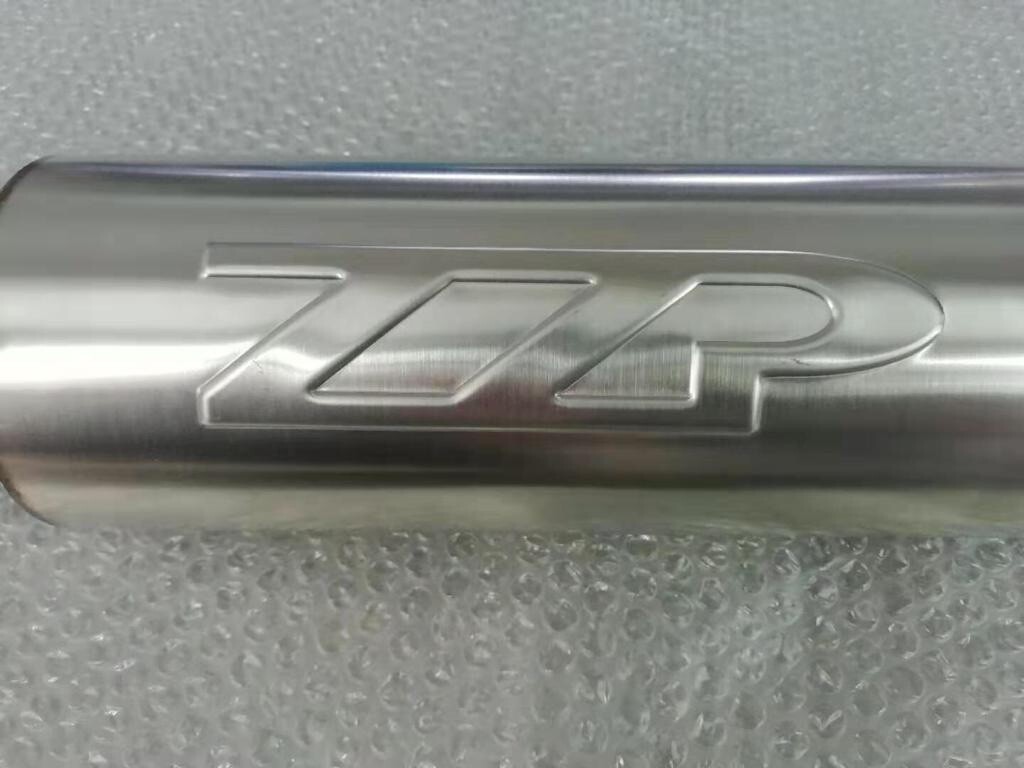 ZZPerformance 2.5" Ultra Quiet Small Exhaust Resonator Stainless Triple Chamber