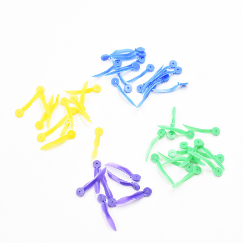 Dental Disposable Plastic Wedge With Holes Round Stern 4 Sizes Wave Poly-Wedge