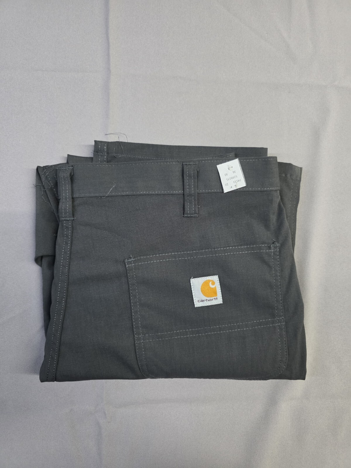 Carhartt Mens Tact Work Pant, Grey