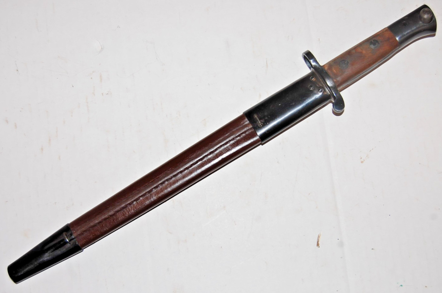 British .303 Enfield P1903 #I Mk III SMLE Bayonet & Scabbard - WWI Reproduction