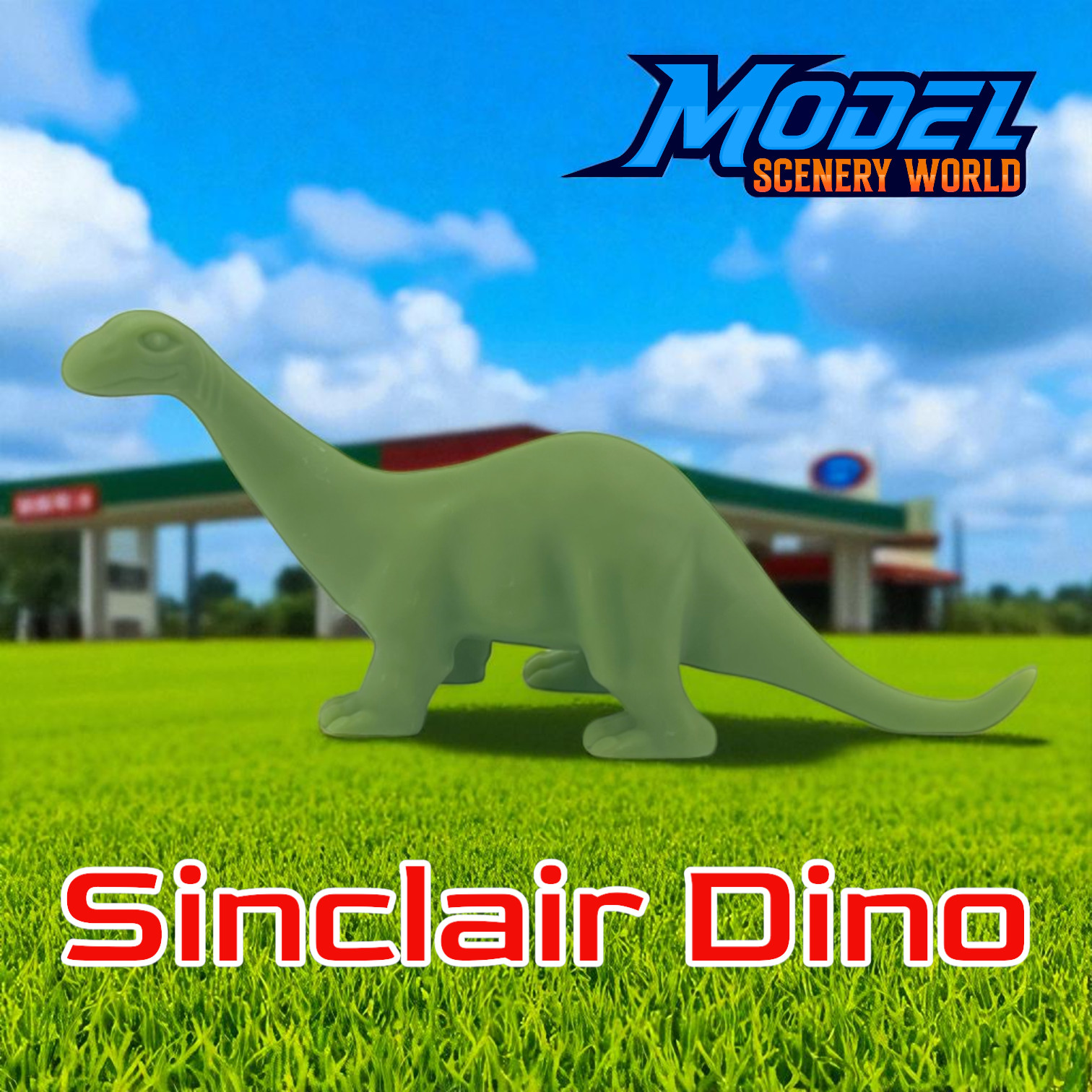 Dino for Sinclair Station - N Scale 1:160 - Green