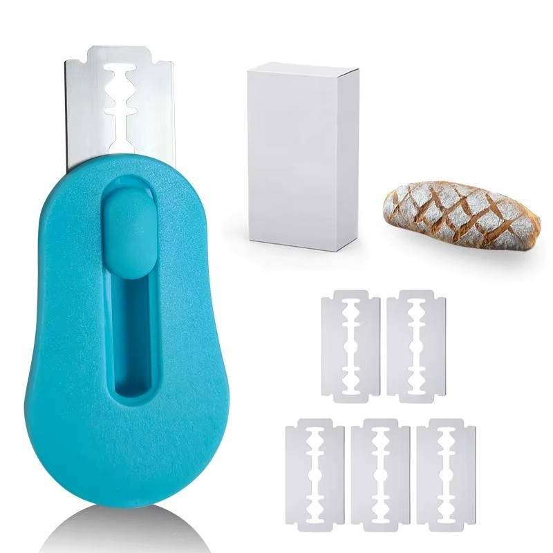Magnetic Bread Lame 2 Pack Dough Scoring Tool with Blades for Sourdough Bread