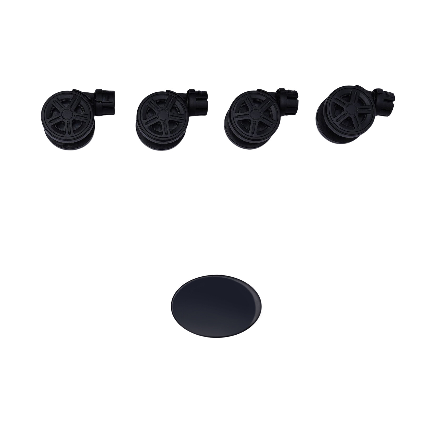 Pro Rolling Makeup Case Travel Cosmetic Trolley Organizer With LED Light Mirror