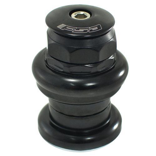 FSA TH-1150W 1" Inch Threaded Traditional Chrome Headset 26.4mm , Black