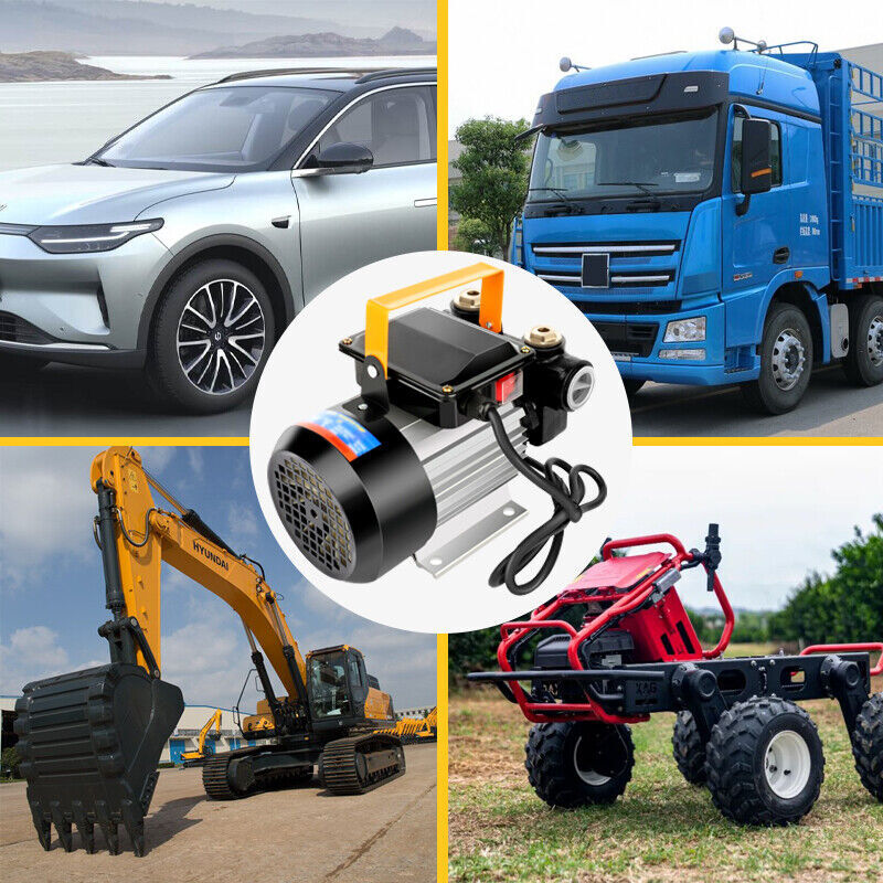 16GPM 550W Oil Diesel Fuel Transfer Pump Self Priming 110V AC 60L/min Oil Pump