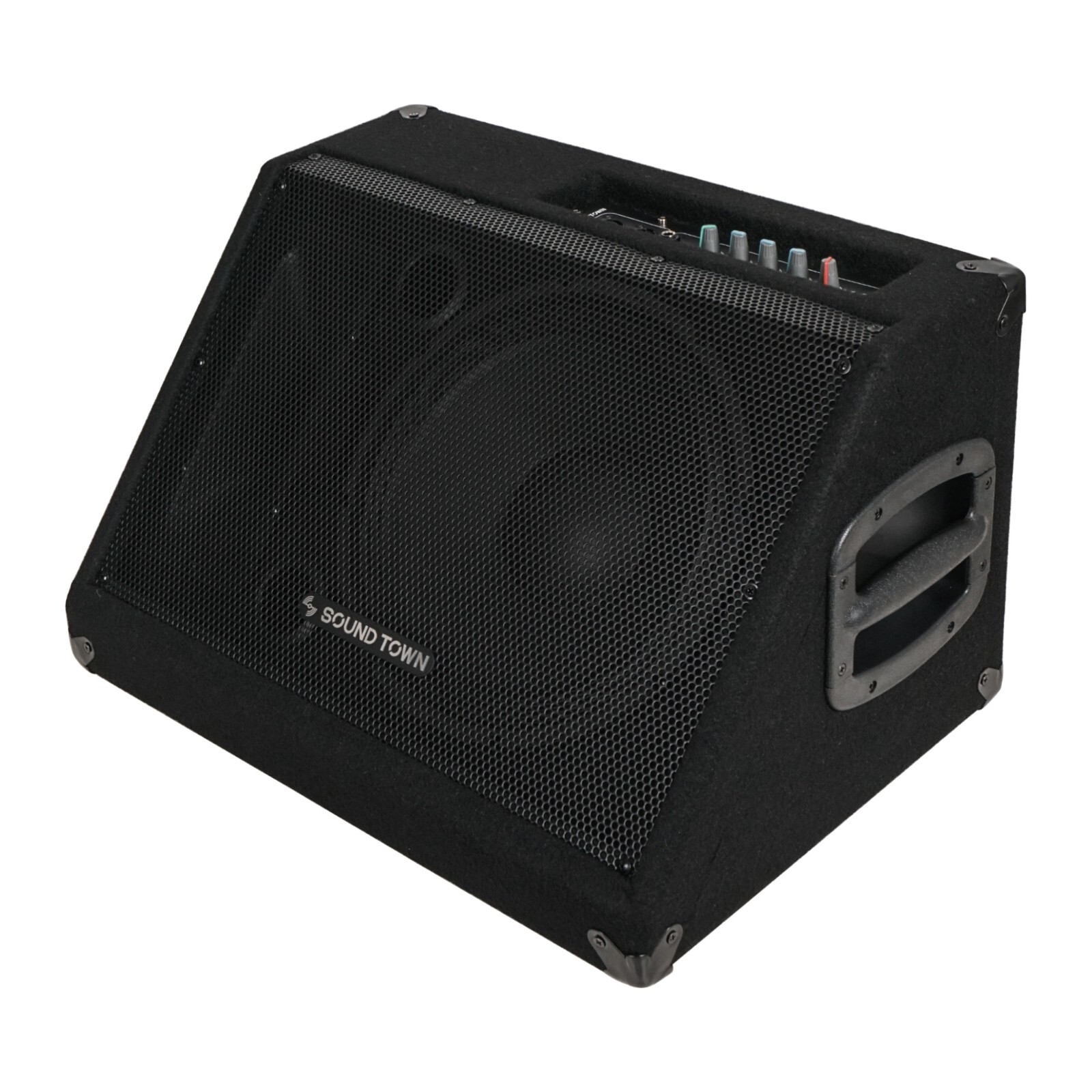 Sound Town 10" 300W Powered DJ PA Stage Monitor Active Speaker (METIS-10MPW)
