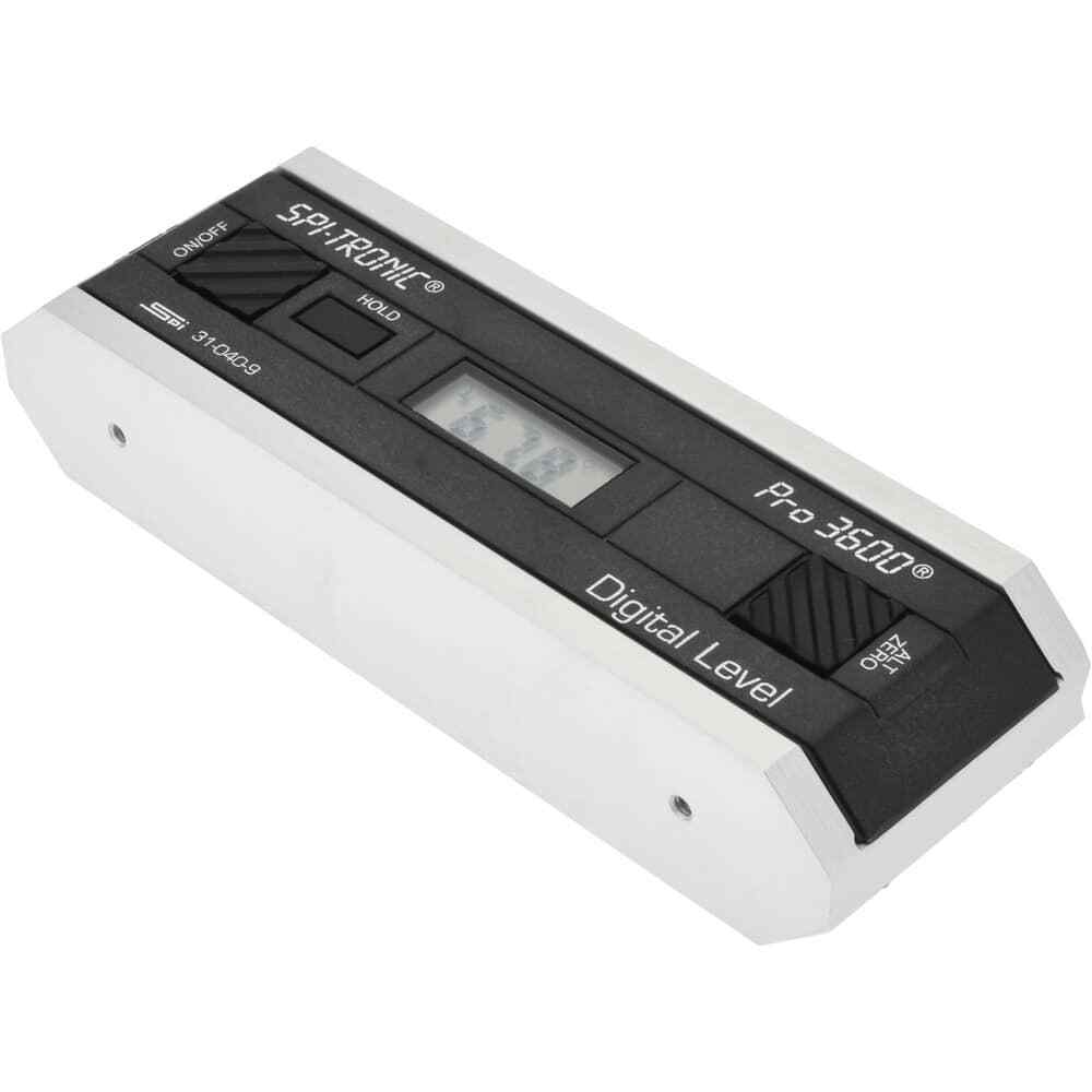 SPI 31-040-9 Digital Protractor PRO3600 with 0.1° Resolution & SPC Output