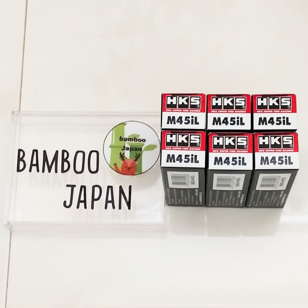 HKS 50003-M45iL×6 Super Fire Racing Plug 6pcs Long Reach Authentic New