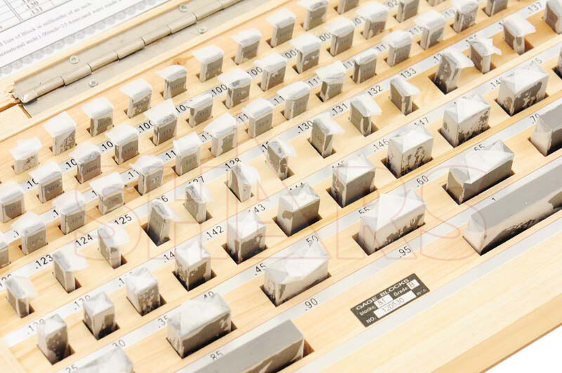 SHARS Grade AS-0 .1001 to 4.000" 81 pcs Solid Carbide Gage Block Set NEW R{