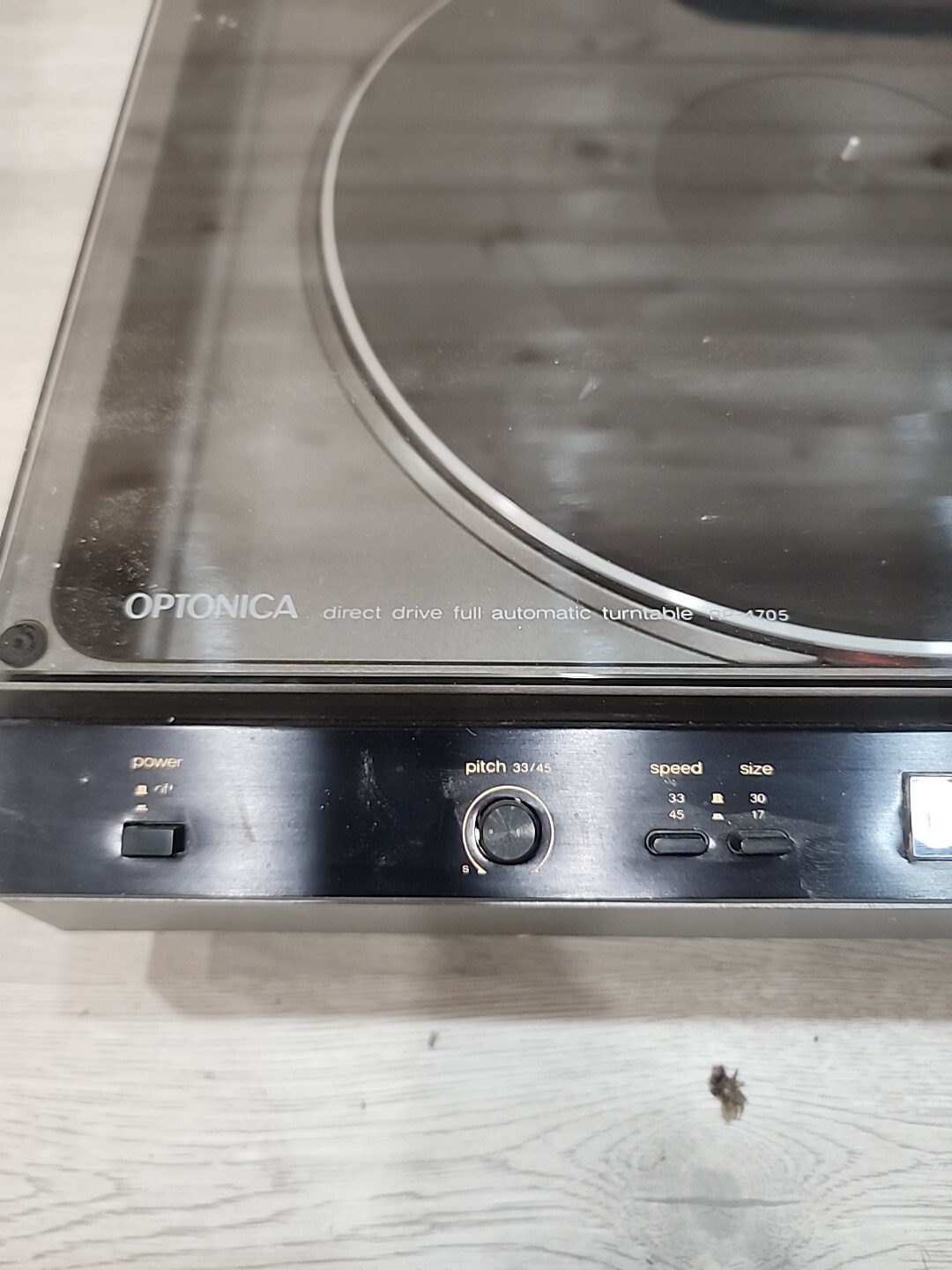OPTONICA RP-4705 DIRECT DRIVE TURNTABLE