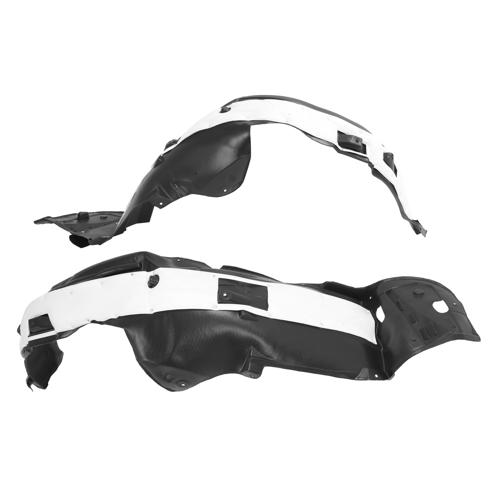 Fender Liners Set Front Left and Right For 2016-2017 Honda Accord Sedan