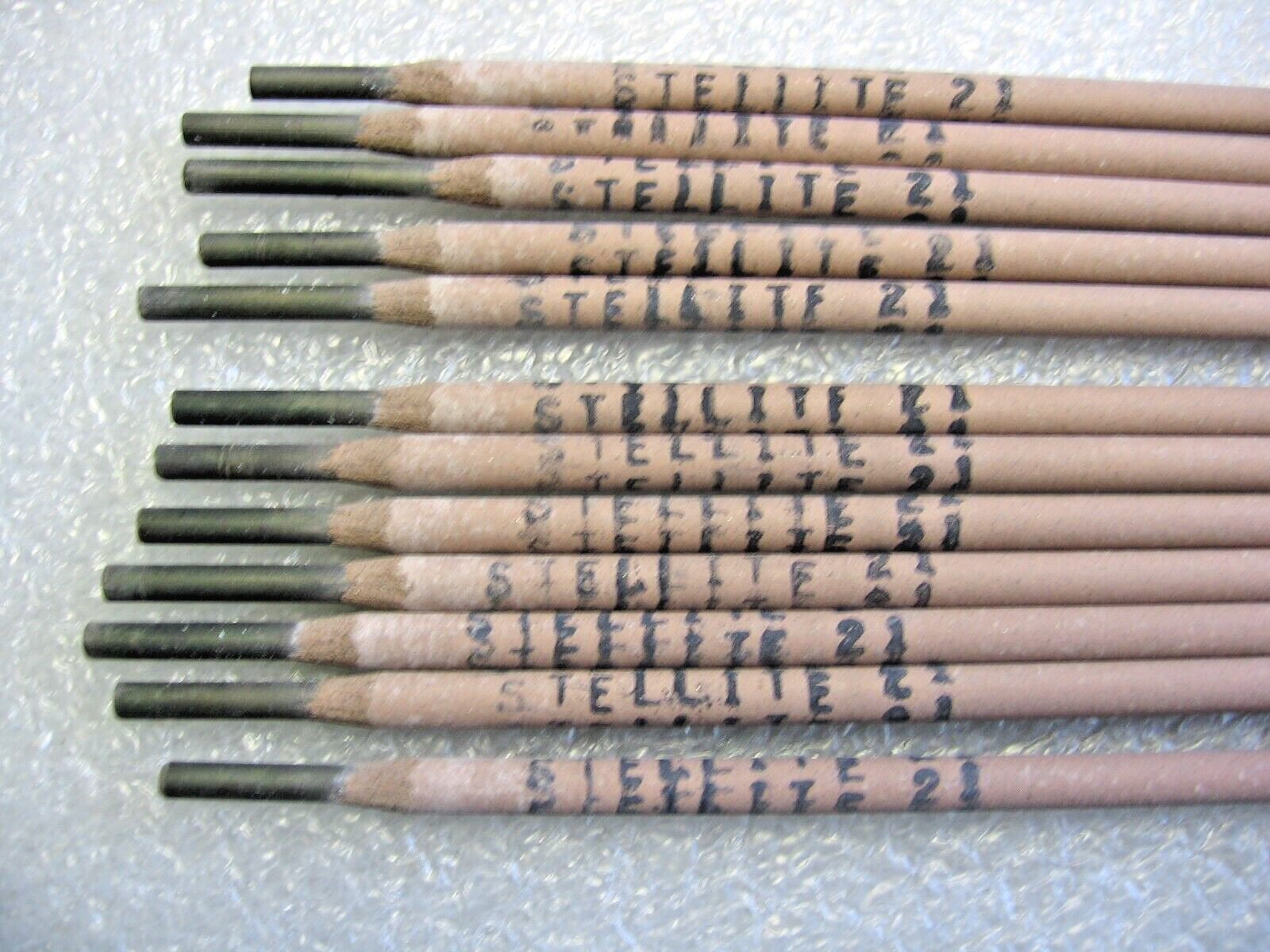 Stellite Alloy 21 Hardfacing 1/8" x 14" Welding Electrodes 1 lb. Cobalt Alloy