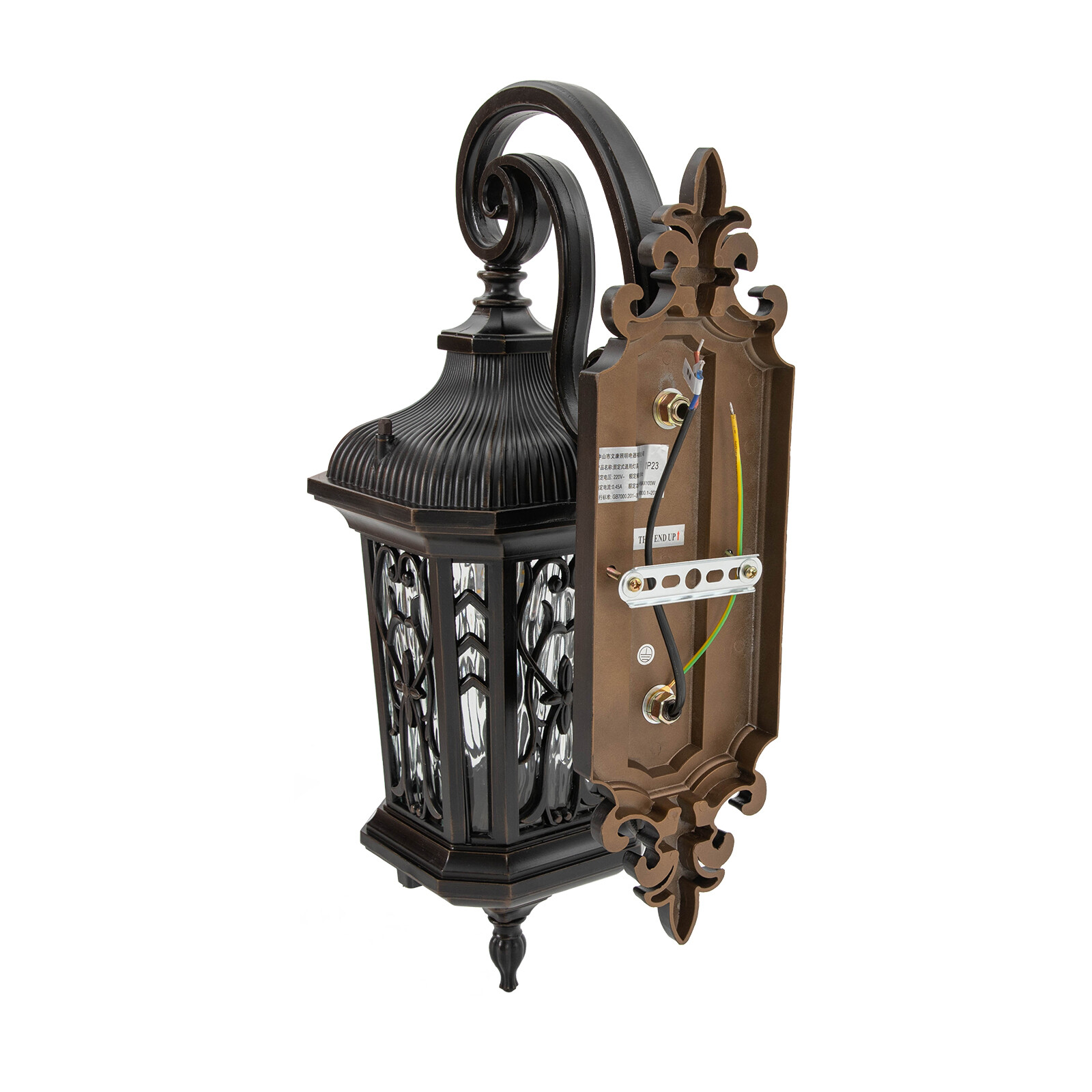 1* Dusk to Dawn Outdoor Wall Sconce Porch Light Exterior Wall Light Fixture