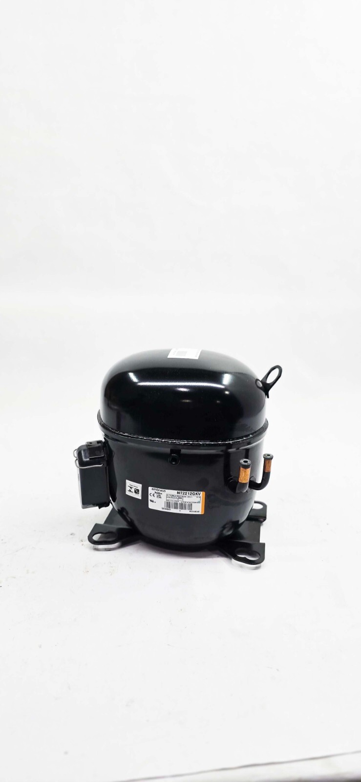 Embraco NT2212GKV Low Temp Compressor 1-1/2 HP, R-404a 208V-230V