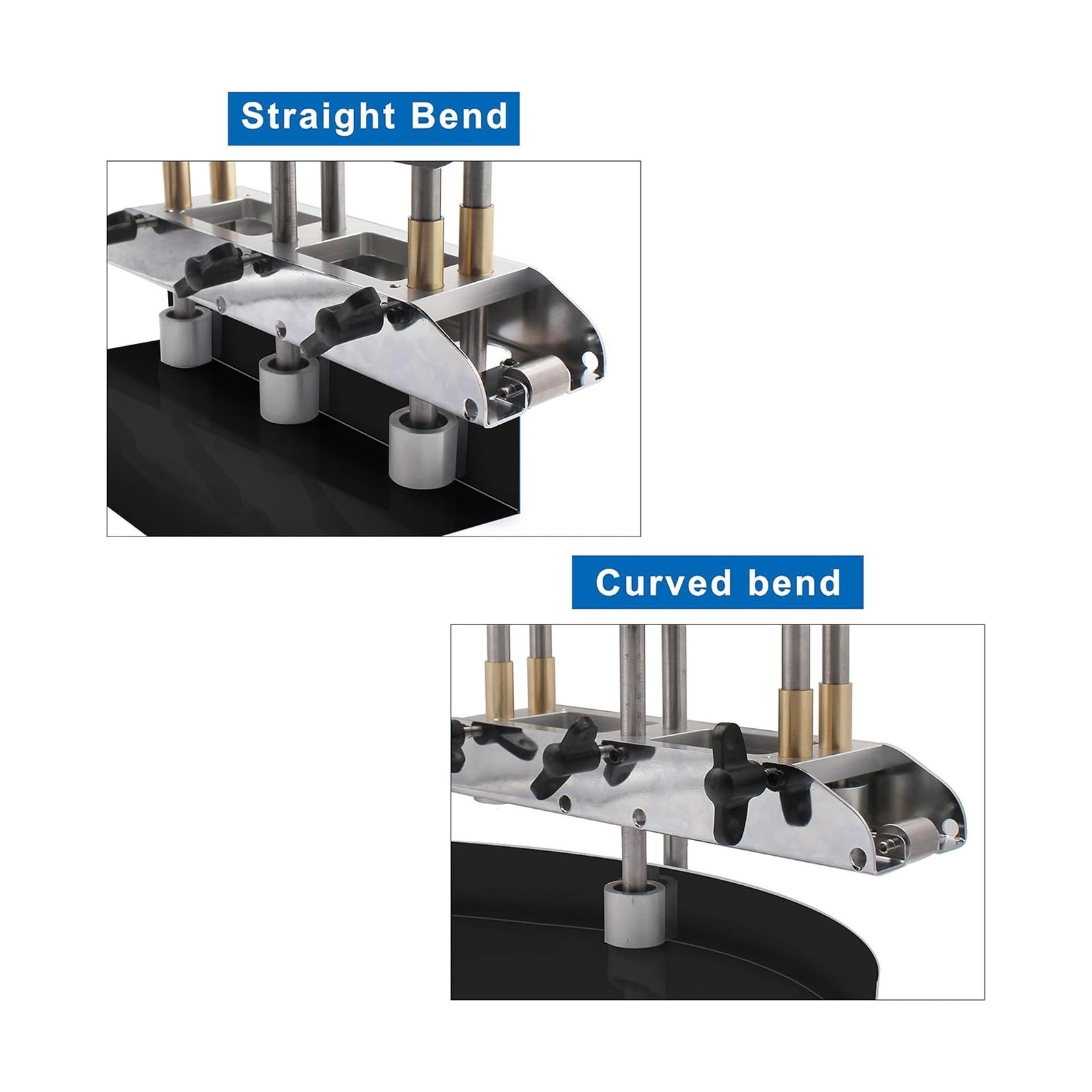 3 Station Verge Roller Bender, 0-90° Roofing Sheet Metal Bending Tool for 0