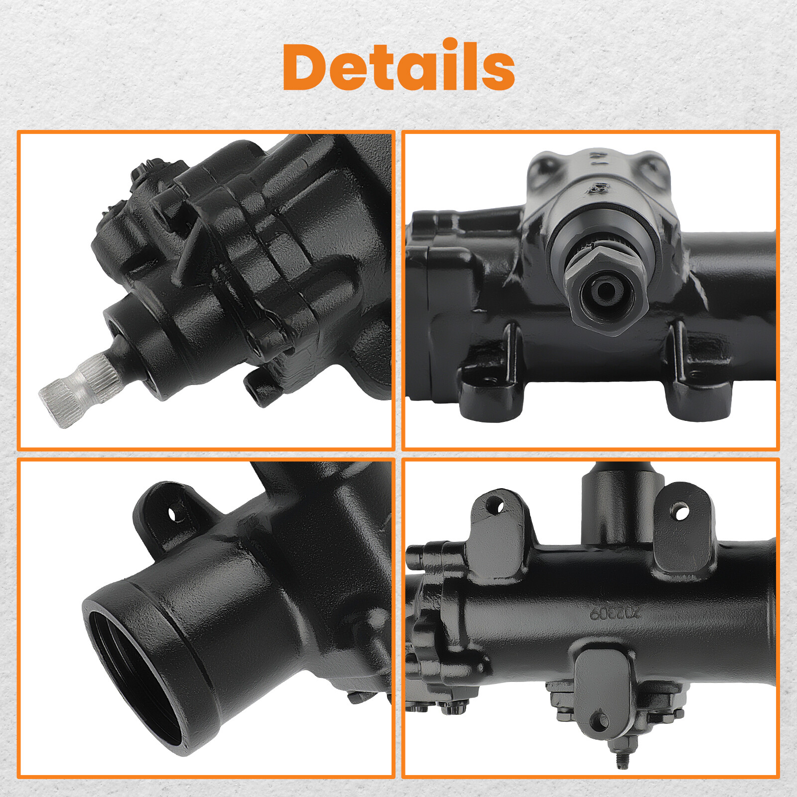 Power Steering Gear Box for Ford F-550 F-450 F-350 F-250 Super Duty 1999-2004