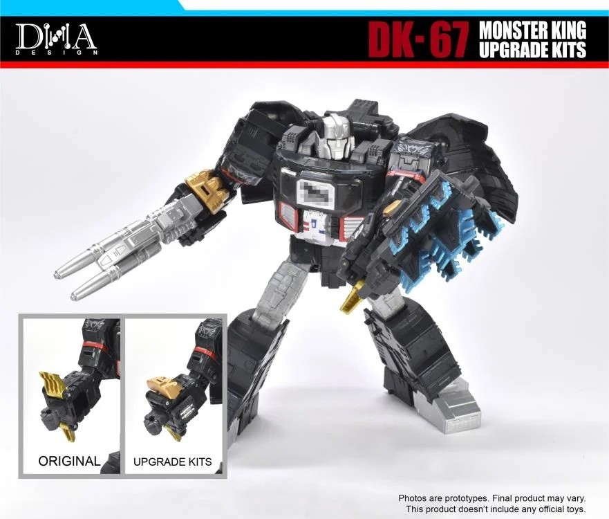 DK-67G for Megatron Type Godzilla Synergenex | DNA Design