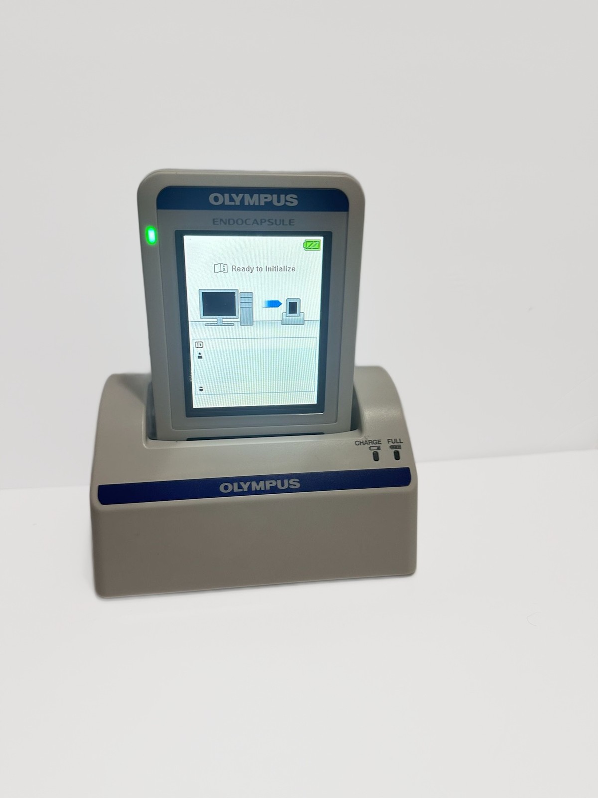 Olympus RE-10 Endocapsule Recorder Endoscopy w/ Cradle MAJ-2032 NO ADAPTER