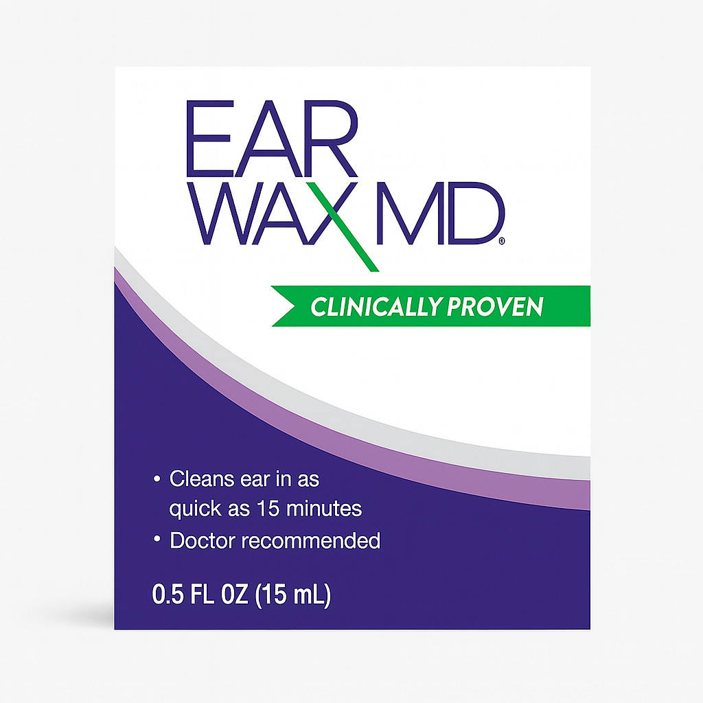 Ear Wax MD 0.5oz Clinically Proven Solution 1 Pack New