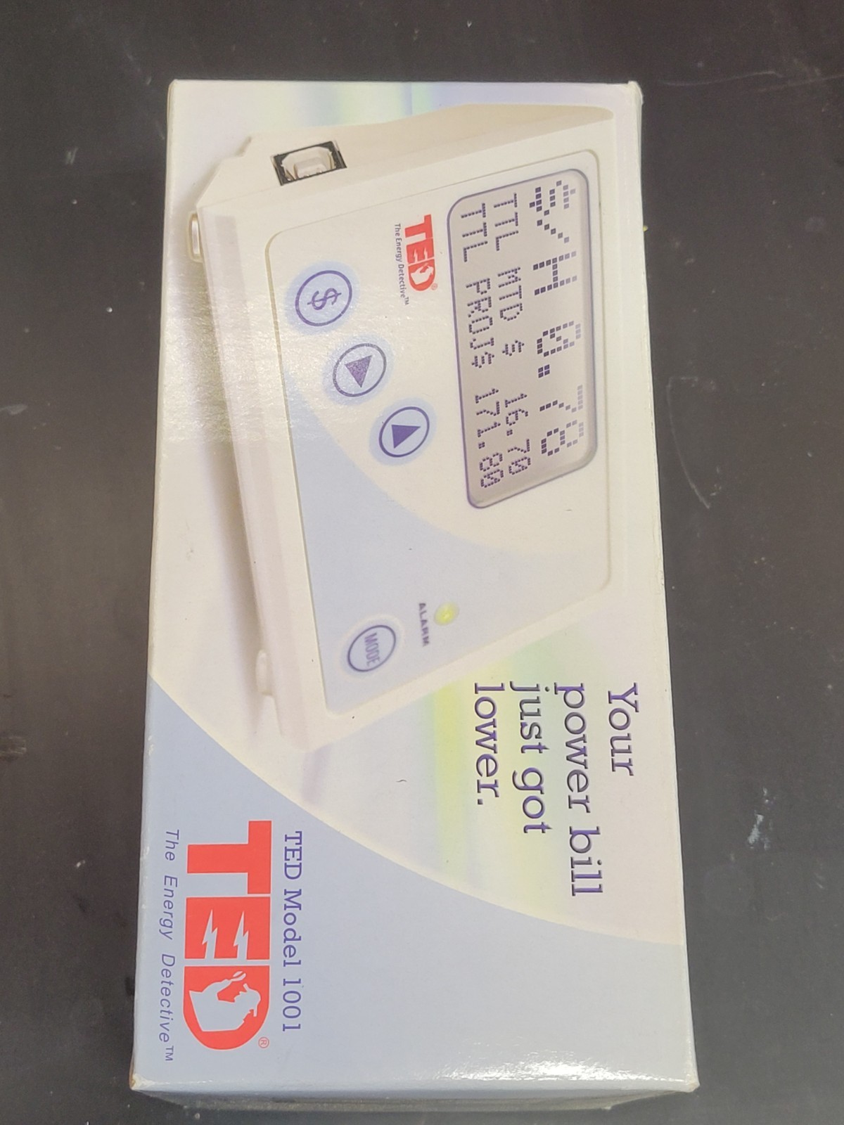 TED The Energy Detective Whole-House Energy Monitor – New in Box w/ CT Clamps