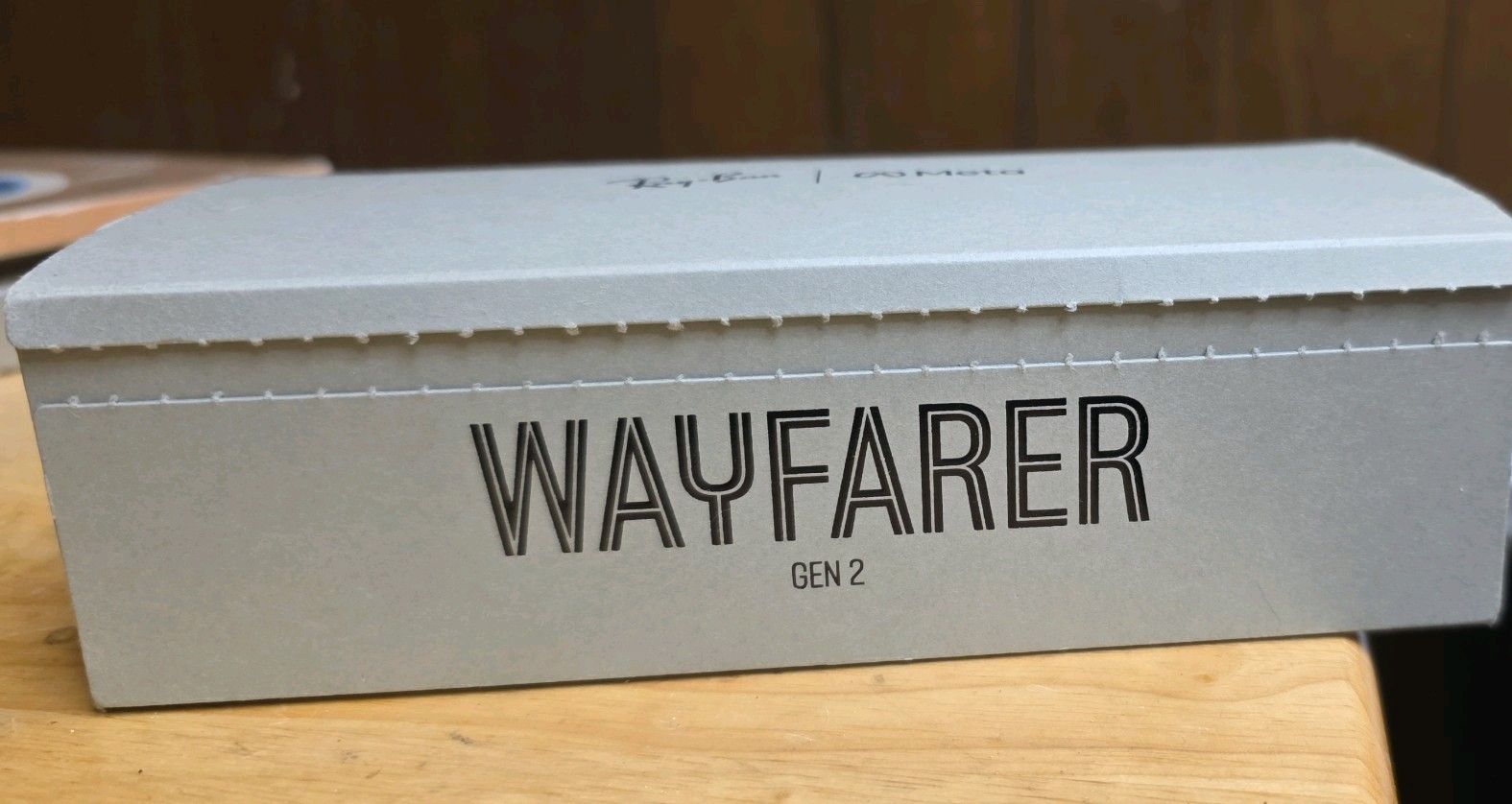 Ray-Ban Meta Wayfarer Gen 2 RW4012 Shiny Black Transitions Graph Green