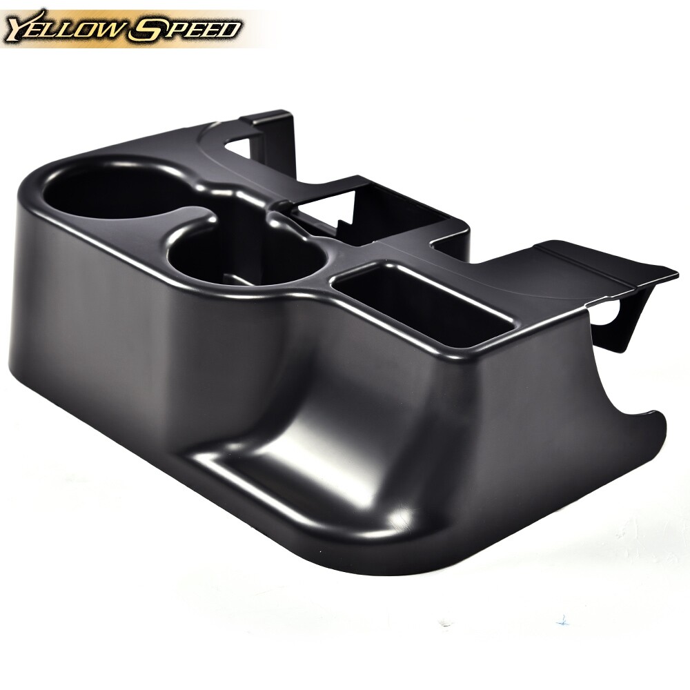 Fit For 2003-2012 Dodge Ram 1500 2500 3500 Center Console Cup Holder Matte Black