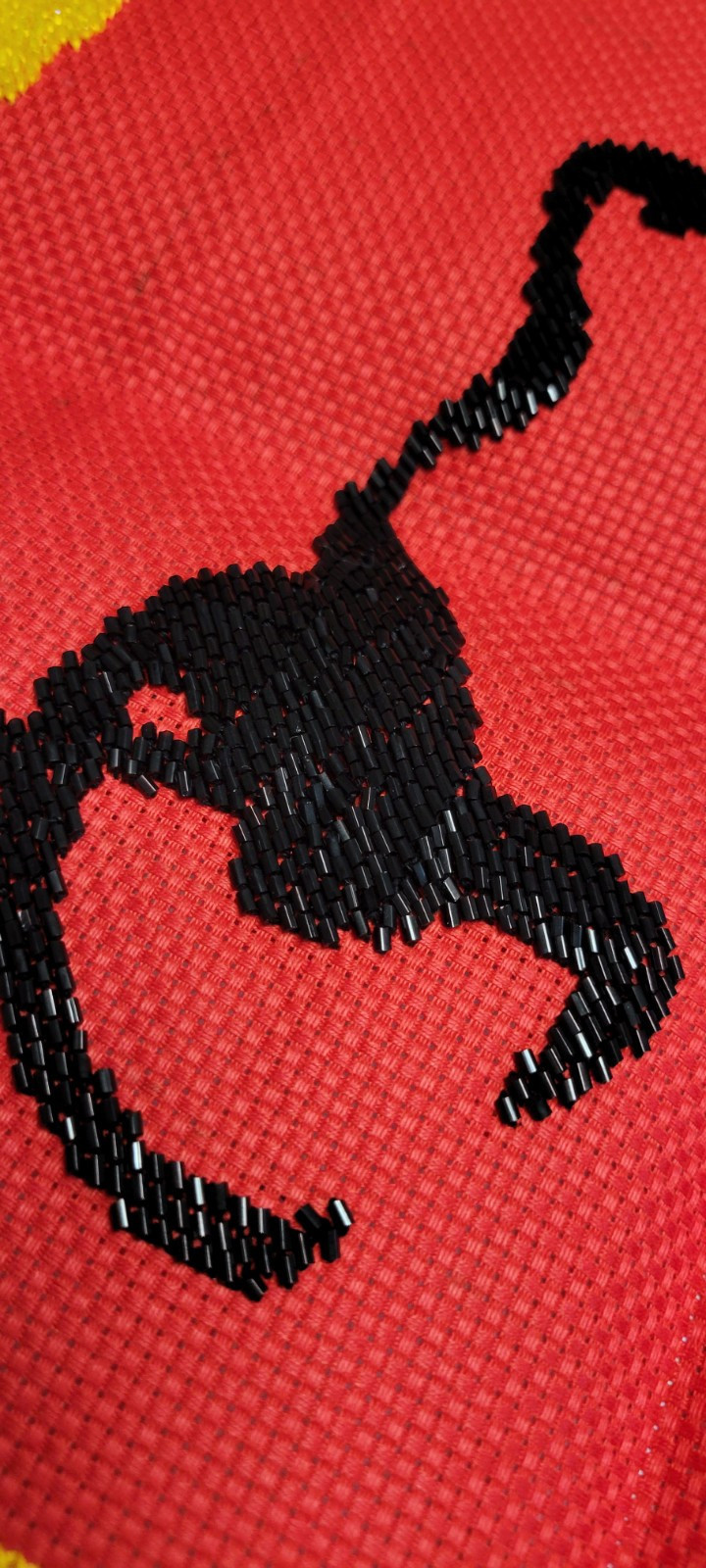 Chinese Japanese 2 Complete Cross Stitch Tapestry Floral Vase Fortune Happiness