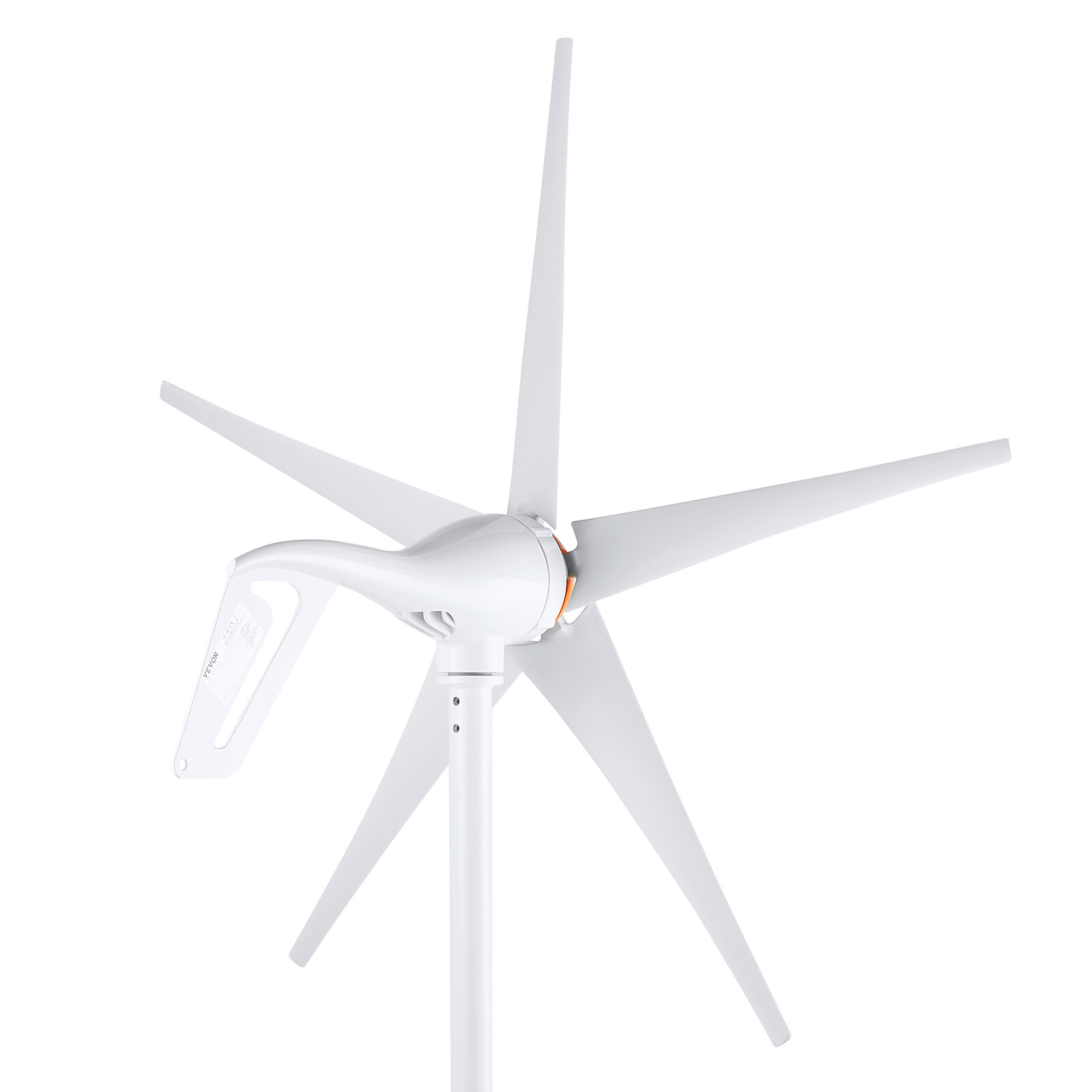 500W Wind Turbine Generator 12V 5-Blade Wind Turbine Kit & MPPT Controller