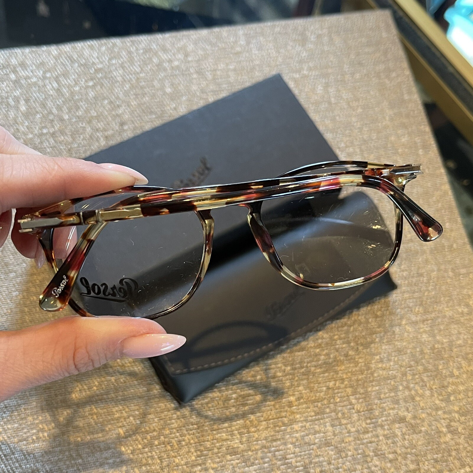 Persol PO 3007 V M 1059 Havana Rose Brown Eyeglasses 52-19-145mm Authentic 100%