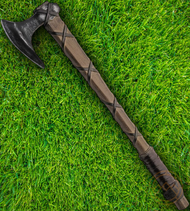 XForge Wrapped Viking 6" Axe Head Latex Construction 24" Overall Hang Packaged