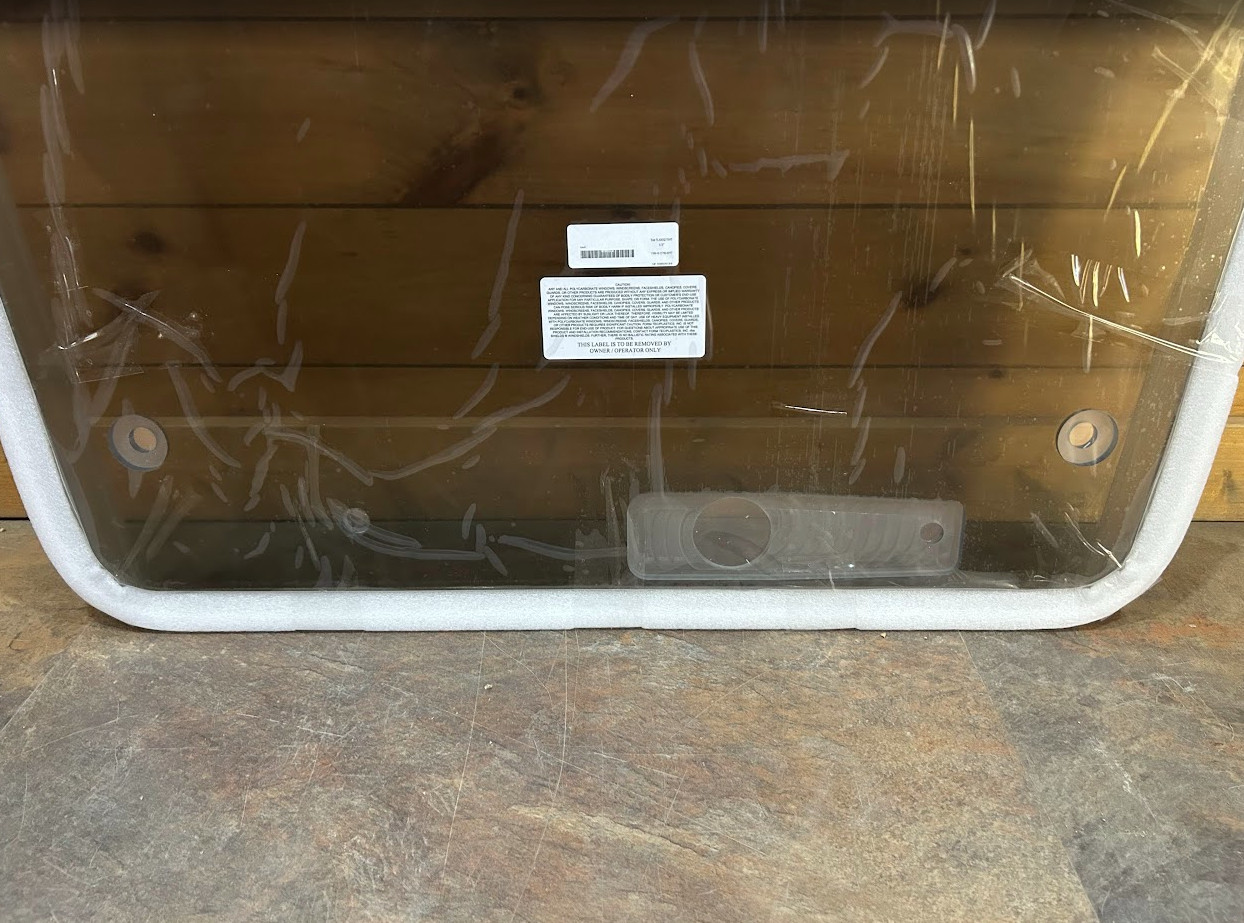 Tinted Takeuchi TLXXX Coated 1/2" LEXAN Poly Forestry Demo Door Skid Steer