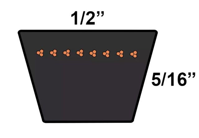 D&D DURA-PRIME PowerDrive V-Belts Choose your Size and QTY A/4L Series