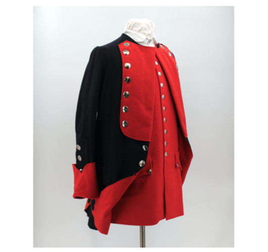 French & Indian War Blue & Red Regimental Coat Size 42 / Large