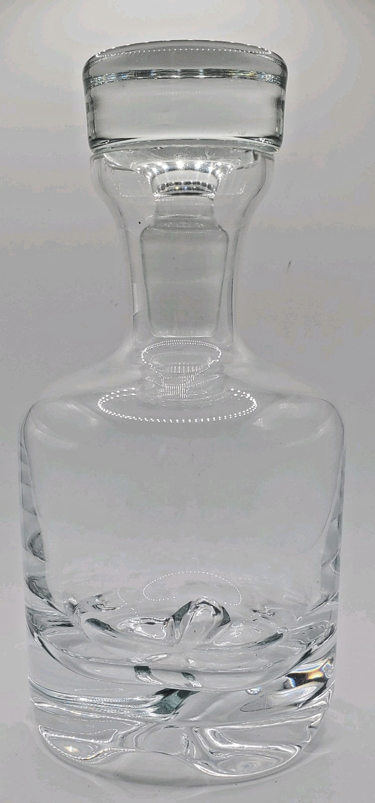 Vintage Heavy Crystal Decanter with Stopper
