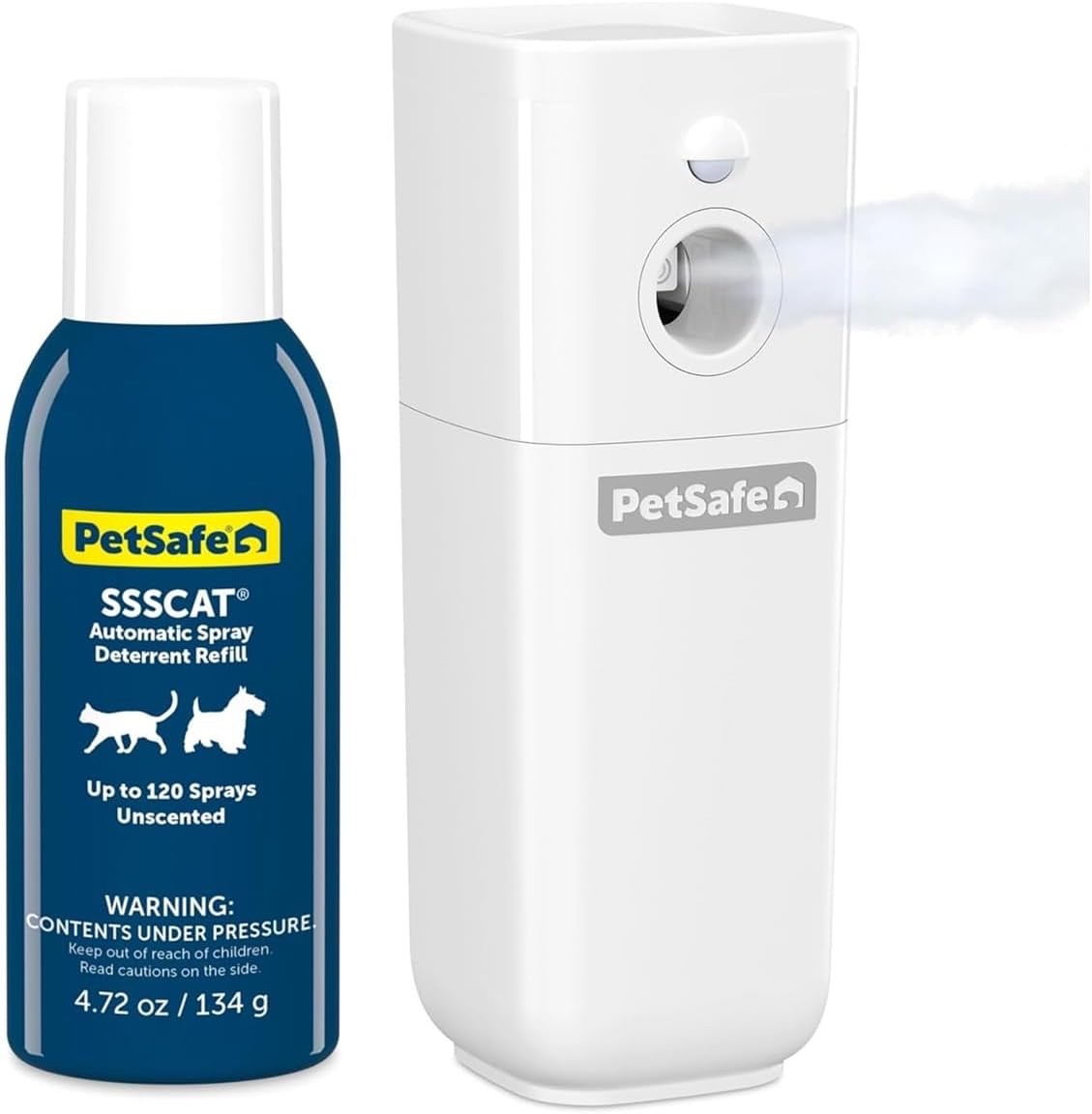 PetSafe SSSCAT Motion Activated Spray Deterrent for Cats & Dogs- 2025 New Design