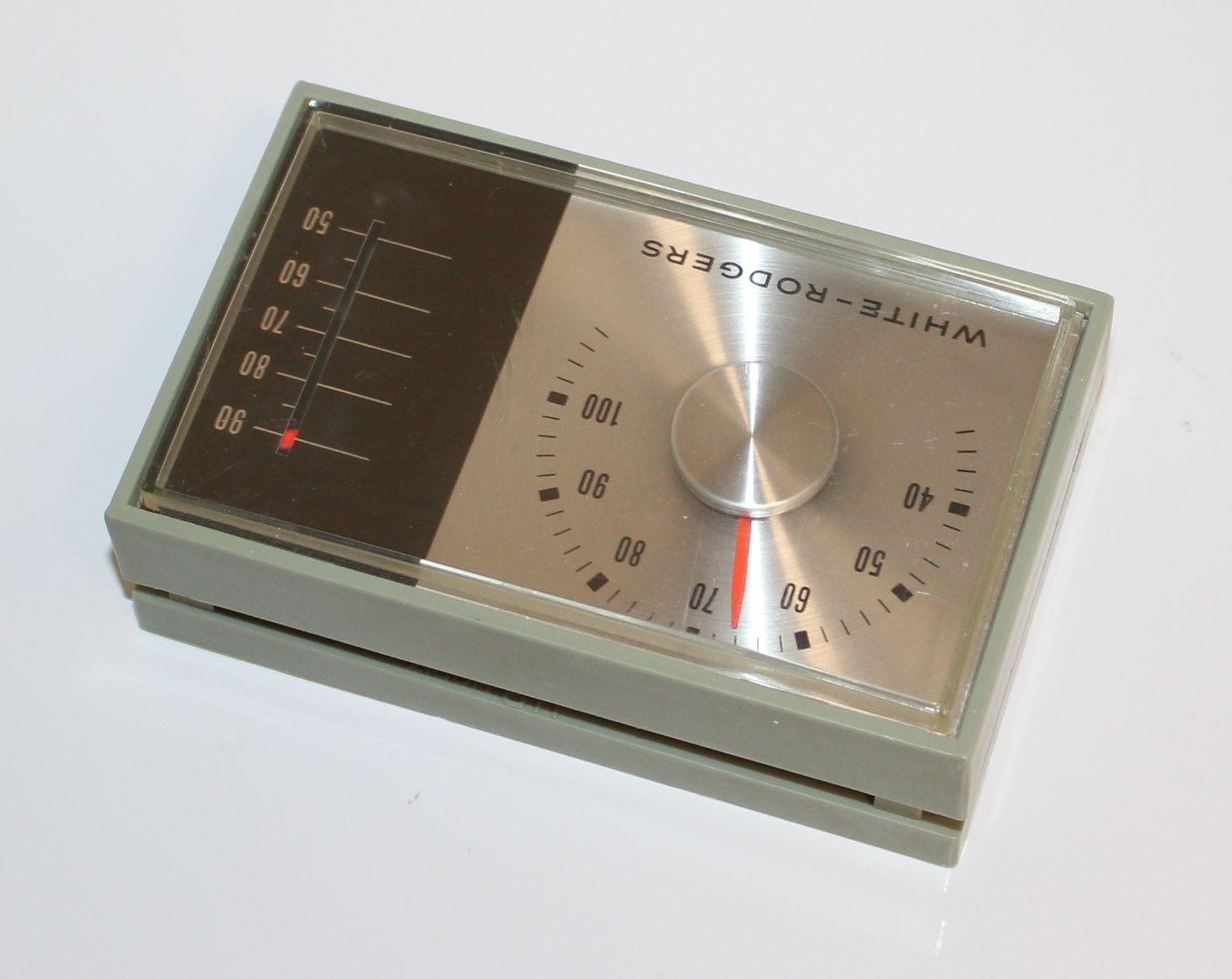 Vintage White-Rodgers Standard Manual Mechanical Thermostat - Free Shipping